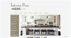 Desktop Screenshot of interiorprosonline.com